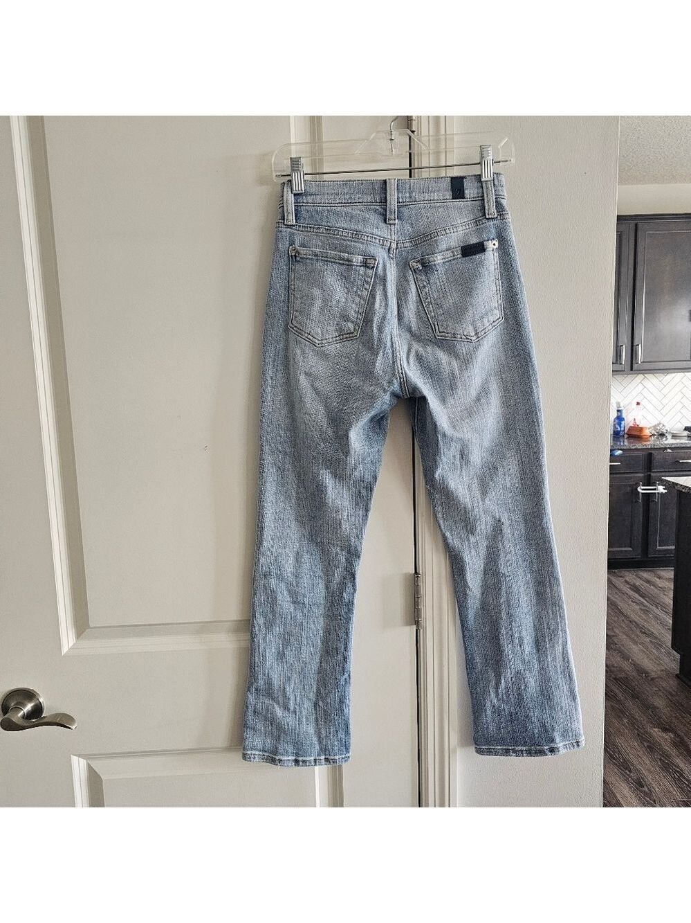 7FAM High Waist Slim Kick Jeans - Picture 3 of 7